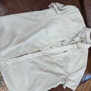 Duck Canp Cream Short Sleeve Shirt